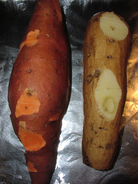 types of sweet potatoes